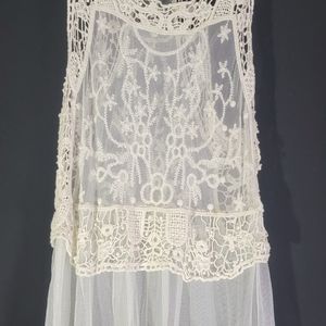 Rue21 Long Lace Tank Top